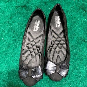 Coach & Four ballerina Black Dressy Shoes Flats size 9